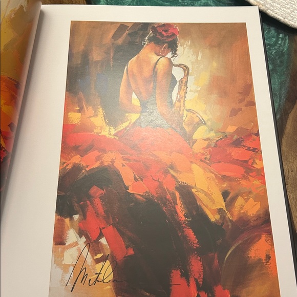 Anatoly Metlan Signed Art Hardcover Book Ukraine Artist Paintings Spanish Women - Picture 9 of 14